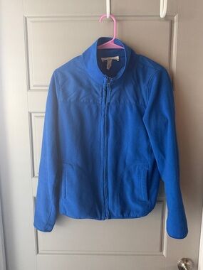 Women’s Blue Full-Zip Fleece Jacket